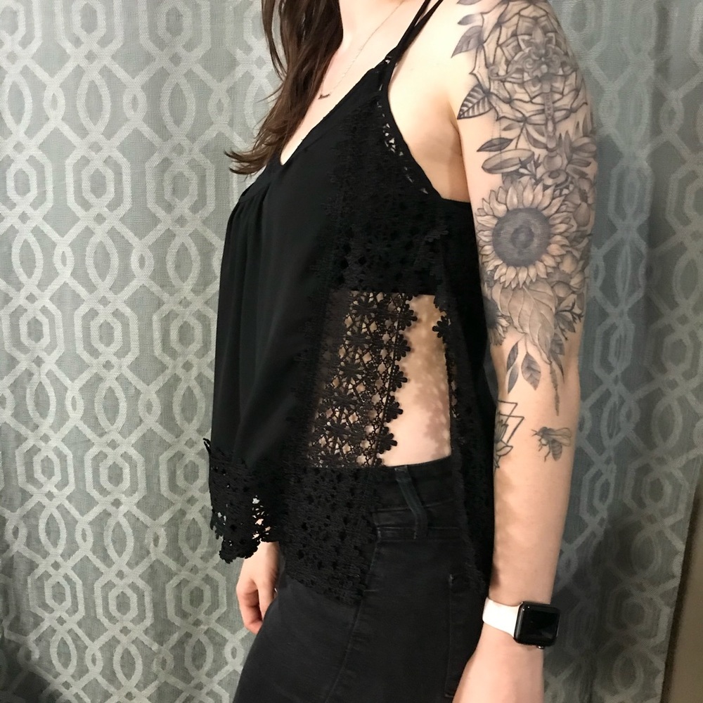 Ecote | Crochet Trim Racerback Tank